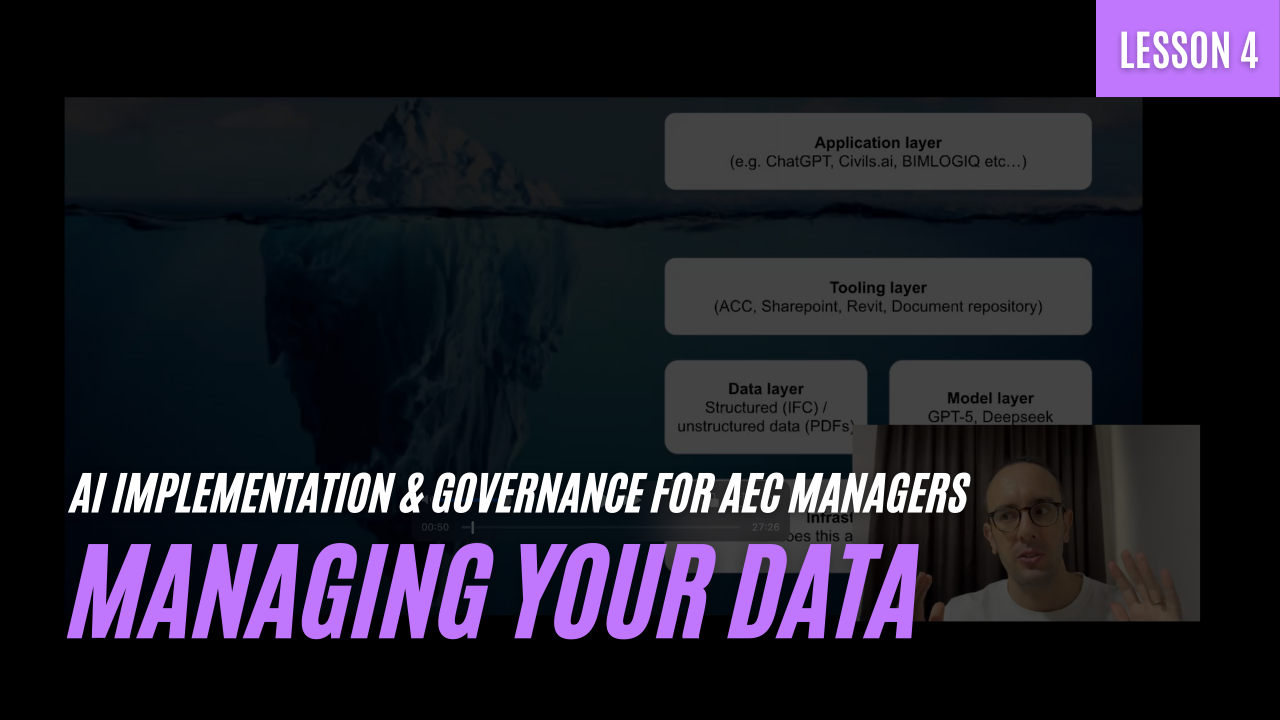 Data Acquisition and Management Module - How to collect and manage data for AI in construction